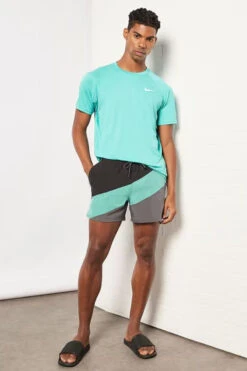 Nike - Color Surge 5" Volley Short (Washed Teal) -Cheap The Best Swimwear Store nike color surge 5 volley short washed teal 9