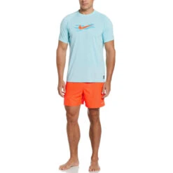 Nike - Electric Swoosh Short Sleeve Hydroguard (Copa) -Cheap The Best Swimwear Store nike electric swoosh short sleeve hydroguard copa 3
