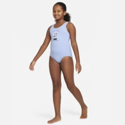 Nike - Girls' Multi Logo U-Back One Piece (Cobalt Bliss) -Cheap The Best Swimwear Store nike girls multi logo u back one piece cobalt bliss 4