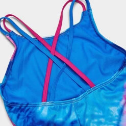 Nike - Girls' Tie Dye Spiderback One Piece (Photo Blue) -Cheap The Best Swimwear Store nike girls tie dye spiderback one piece photo blue 5