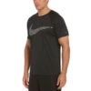 Nike - JDI Swoosh Short Sleeve Hydroguard (Black)
