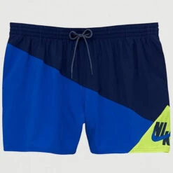 Nike - Logo Jackknife 5" Volley Short (Midnight Navy) -Cheap The Best Swimwear Store nike logo jackknife 5 volley short midnight navy 5
