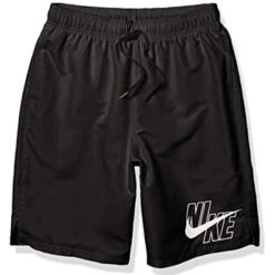 Nike - Logo Lap 5" Volley Short (Black) -Cheap The Best Swimwear Store nike logo lap 5 volley short black 4
