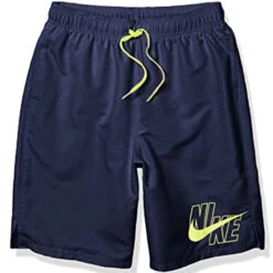 Nike - Logo Lap 5" Volley Short (Midnight Navy) -Cheap The Best Swimwear Store nike logo lap 5 volley short midnight navy 4