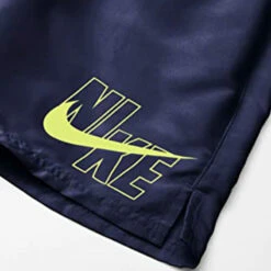 Nike - Logo Lap 5" Volley Short (Midnight Navy) -Cheap The Best Swimwear Store nike logo lap 5 volley short midnight navy 6