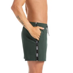 Nike - Logo Tape Racer 5" Volley Short (Galactic Jade) -Cheap The Best Swimwear Store nike logo tape racer 5 volley short galactic jade 4