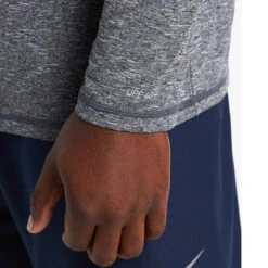 Nike - Long Sleeve Hydroguard T-Shirt (Black) -Cheap The Best Swimwear Store nike long sleeve hydroguard t shirt black 4