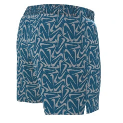 Nike - Marker Swoosh Lap 5' Volley Short (Laser Blue) -Cheap The Best Swimwear Store nike marker swoosh lap 5 volley short laser blue 5