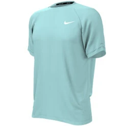 Nike - Men's Essential Short Sleeve Hydroguard (Copa) -Cheap The Best Swimwear Store nike mens essential short sleeve hydroguard copa 4