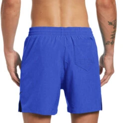Nike - Men's Essential Vital 5" Volley Short (Dk Marina Blue) -Cheap The Best Swimwear Store nike mens essential vital 5 volley short dk marina blue 3