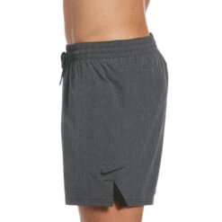 Nike - Men's Essential Vital 5" Volley Short (Heather Grey) -Cheap The Best Swimwear Store nike mens essential vital 5 volley short heather grey 3