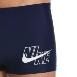 Nike - Men's Logo Square Leg ( Midnight Navy) -Cheap The Best Swimwear Store nike mens logo square leg midnight navy 4