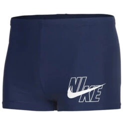 Nike - Men's Logo Square Leg ( Midnight Navy) -Cheap The Best Swimwear Store nike mens logo square leg midnight navy 7