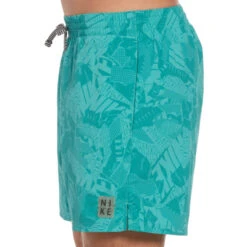 Nike - Men's Swim Collage Icon 5" Volley Short (Washed Teal) -Cheap The Best Swimwear Store nike mens swim collage icon 5 volley short washed teal 3