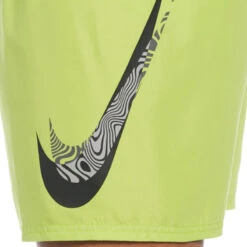 Nike - Men's Swim Liquify Swoosh 5" Volley Short (Atomic Green) -Cheap The Best Swimwear Store nike mens swim liquify swoosh 5 volley short atomic green 3