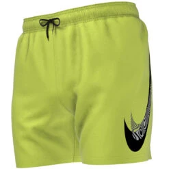 Nike - Men's Swim Liquify Swoosh 5" Volley Short (Atomic Green) -Cheap The Best Swimwear Store nike mens swim liquify swoosh 5 volley short atomic green 4