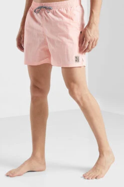 Nike - Men's Swim Solid Icon 5" Volley Short (Bleached Coral) -Cheap The Best Swimwear Store nike mens swim solid icon 5 volley short bleached coral 4