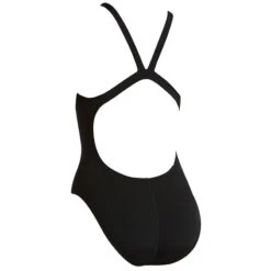 Nike - Poly Solid Hydrastrong Fastback Girls One Piece (Black) -Cheap The Best Swimwear Store nike poly solid hydrastrong fastback girls one piece black 4