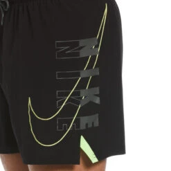 Nike - Reflect Logo 5" Volley Short (Black) -Cheap The Best Swimwear Store nike reflect logo 5 volley short black 4