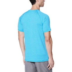 Nike - Short Sleeve Hydroguard T-Shirt (Blue Fury) -Cheap The Best Swimwear Store nike short sleeve hydroguard t shirt blue fury 3