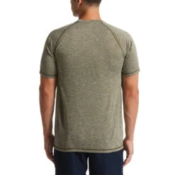 Nike - Short Sleeve Hydroguard T-Shirt (Medium Olive) -Cheap The Best Swimwear Store nike short sleeve hydroguard t shirt medium olive 4