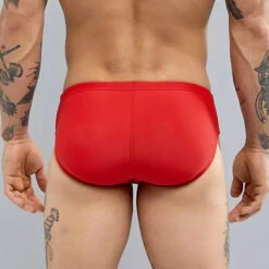 Nike - Solid Brief (University Red) -Cheap The Best Swimwear Store nike solid brief university red 3