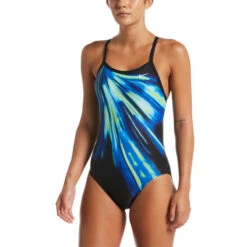 Nike - Space Highway Racerback One Piece (Game Royal) -Cheap The Best Swimwear Store nike space highway racerback one piece game royal 8