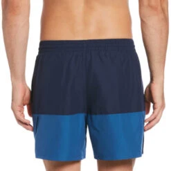 Nike - Swim Men's Split 5" Volley Short (Dk Marina Blue) -Cheap The Best Swimwear Store nike swim mens split 5 volley short dk marina blue 3