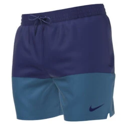 Nike - Swim Men's Split 5" Volley Short (Dk Marina Blue) -Cheap The Best Swimwear Store nike swim mens split 5 volley short dk marina blue 4