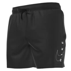 Nike - Swoosh Break 5" Volley Short (Black) -Cheap The Best Swimwear Store nike swoosh break 5 volley short black 4