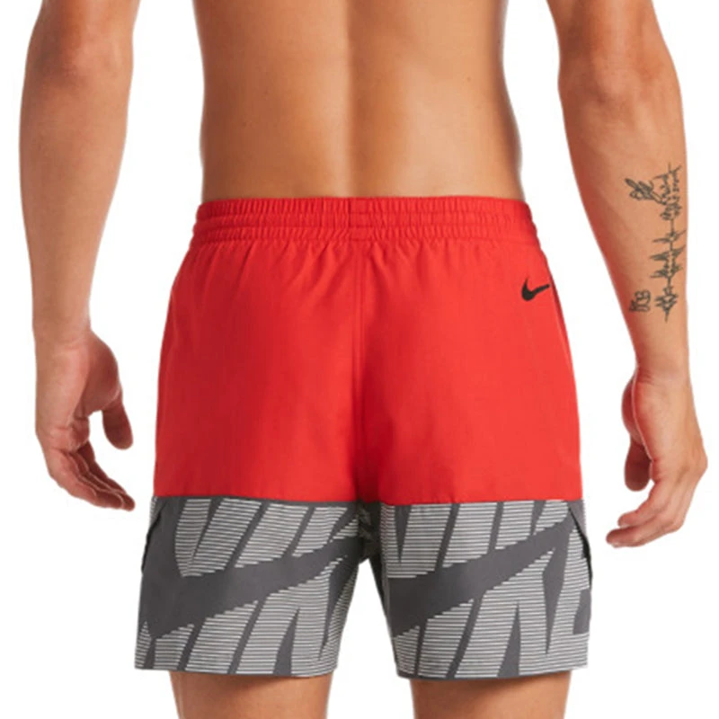 Nike - Tilt Split Breaker 5" Volley Short (University Red) 2 Nike - Tilt Split Breaker 5" Volley Short (University Red) - Image 2