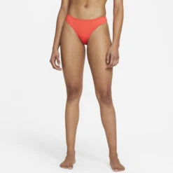 Nike - Women's Essential Cheeky Bottom (Bright Crimson) -Cheap The Best Swimwear Store nike womens essential cheeky bottom bright crimson 5