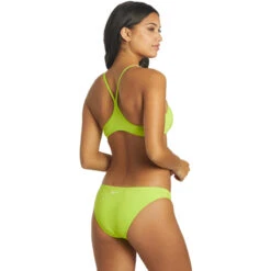 Nike - Women's Essential Racerback Bikini Set (Atomic Green) -Cheap The Best Swimwear Store nike womens essential racerback bikini set atomic green 3