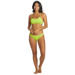 Nike - Women's Essential Racerback Bikini Set (Atomic Green) -Cheap The Best Swimwear Store nike womens essential racerback bikini set atomic green 5