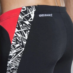 Speedo - Boom Splice Endurance Jammer - Black/White -Cheap The Best Swimwear Store speedo boom splice endurance jammer black white 7