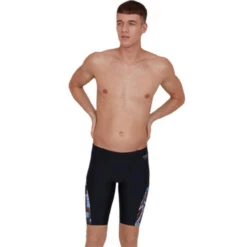 Speedo - ColourSplash V-Cut Jammer - Black/Red/White -Cheap The Best Swimwear Store speedo coloursplash v cut jammer 4