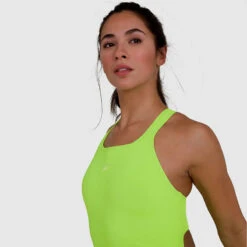 Speedo - Essential Endurance Plus Medalist Swimsuit - Yellow -Cheap The Best Swimwear Store speedo essential endurance plus medalist swimsuit yellow 8