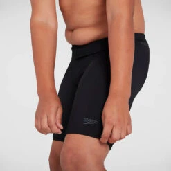 Speedo - Essentials Endurance+ Boys Jammer - Black -Cheap The Best Swimwear Store speedo essentials endurance boys jammer black 5