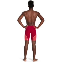 Speedo - Fastskin LZR Pure Intent High Waisted Jammer - Red -Cheap The Best Swimwear Store speedo fastskin lzr pure intent high waisted jammer red 4
