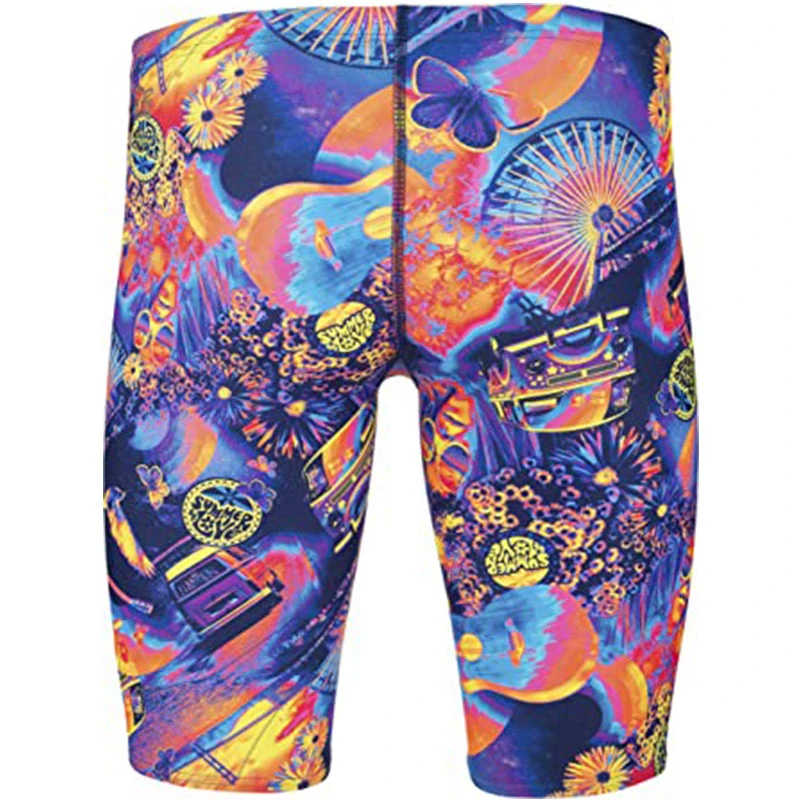 Speedo - High Five Flash Allover Print - Mens Competition V Jammer 2 Speedo - High Five Flash Allover Print - Mens Competition V Jammer - Image 2