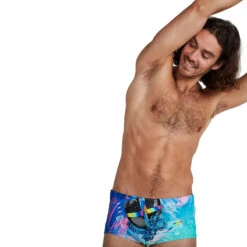 Speedo - Men's 17cm Club Training Placement Brief - Black/Blue -Cheap The Best Swimwear Store speedo mens 17cm club training placement brief black blue 6