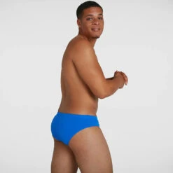 Speedo - Men's Essentials Endurance+ 7cm Brief - Blue -Cheap The Best Swimwear Store speedo mens essentials endurance 7cm brief blue 4