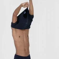 Speedo - Mens Short Sleeve Rash Top - Navy -Cheap The Best Swimwear Store speedo mens short sleeve rash top navy 7