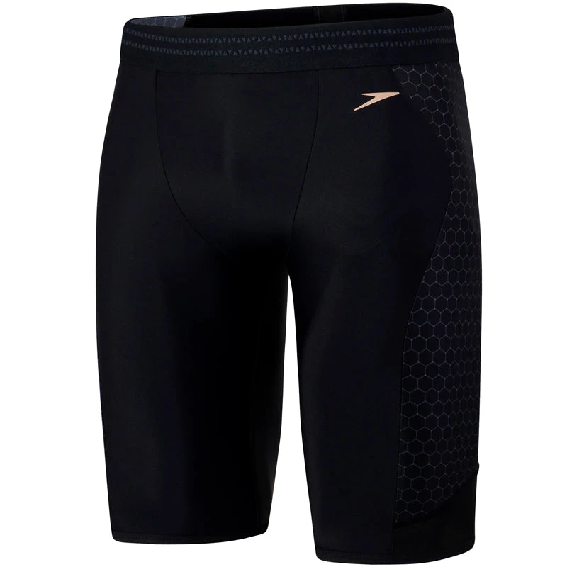 Speedo - Mesh Placement Jammer - Black/Grey 2 Speedo - Mesh Placement Jammer - Black/Grey - Image 2