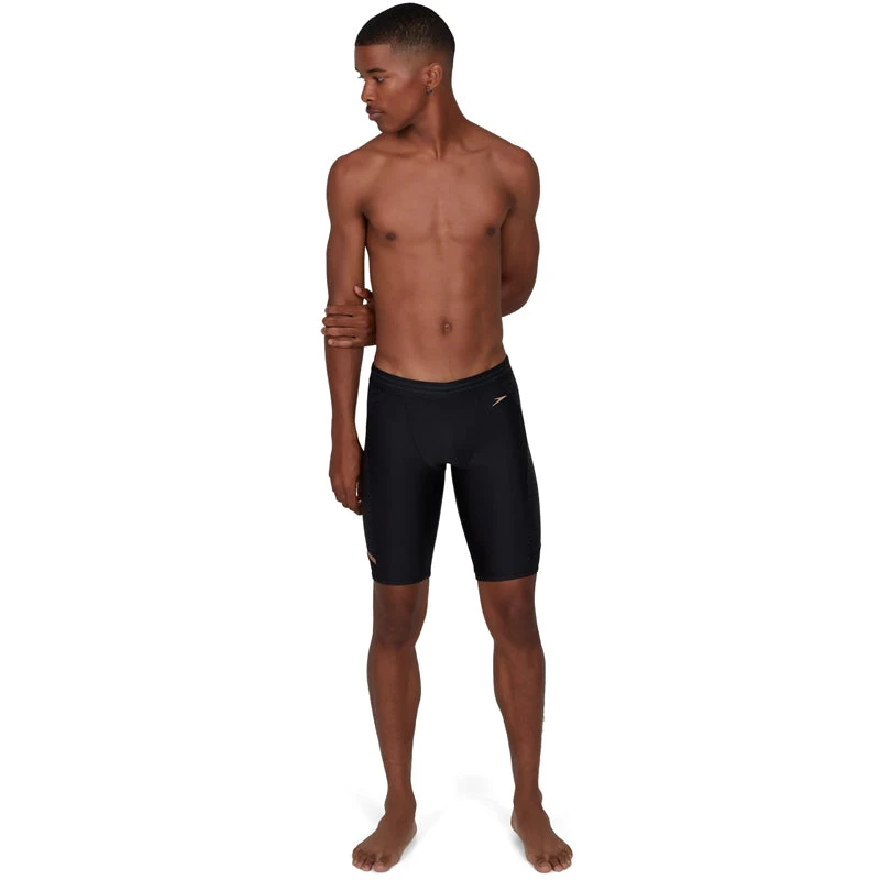 Speedo - Mesh Placement Jammer - Black/Grey 5 Speedo - Mesh Placement Jammer - Black/Grey - Image 5