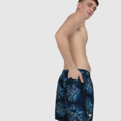 Speedo - Star Wars Death Star 16" Watershort - Black/Blue -Cheap The Best Swimwear Store speedo star wars death star 16 watershort black blue 4