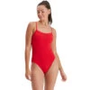 Speedo - Women's Eco Endurance+ Thinstrap Swimsuit - Red/Red