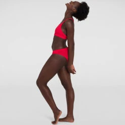 Speedo - Womens Essential Endurance Plus Thinstrap Bikini - Red -Cheap The Best Swimwear Store speedo womens essential endurance plus thinstrap bikini red 6