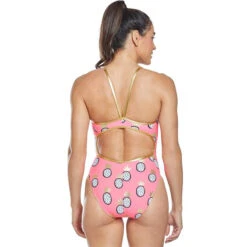 The Finals Funnies - Kingston Foil Flutterback Ladies Swimsuit -Cheap The Best Swimwear Store the finals kingston foil flutter back ladies one piece swimsuit 3