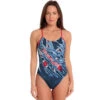 TYR - Great Britain Cutoutfit Ladies Swimsuit - Red/White/Blue